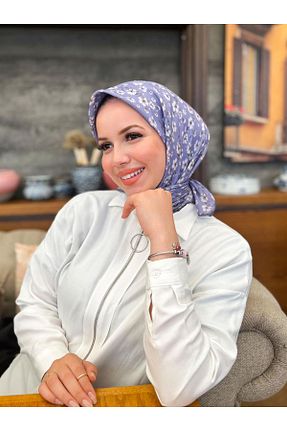 روسری رنگی پلی استر Sultan Eşarp - کد 753333703