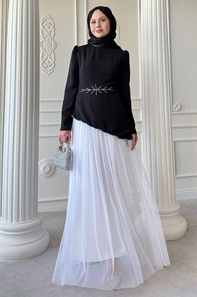 لباس حجاب مشکی زنانه رگولار InStyle - کد 932148673