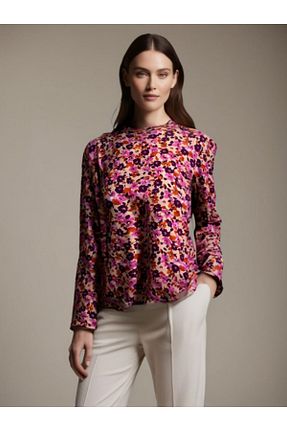 بلوز رنگی زنانه گلدار why lili - کد 932171181