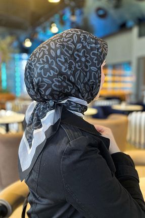 روسری رنگی پلی استر Sultan Eşarp - کد 932170916