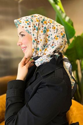 روسری رنگی پلی استر Sultan Eşarp - کد 932170914
