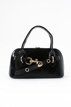 کیف دوشی مشکی زنانه چرم مصنوعی KOÇAK ÇANTA - کد 932188709