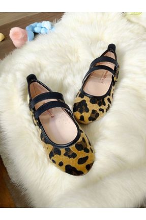 بابت قهوه ای بچه گانه چرم مصنوعی PATİK BEBE - کد 904260099