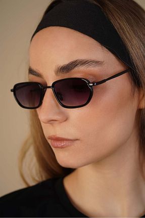 عینک آفتابی مشکی زنانه 55 Stil Noktası - کد 932186367