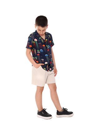پیراهن رنگی بچه گانه یقه پیراهنی S-Ponder - کد 932882389