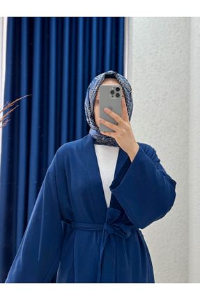 ست بالاتنه و پائین تنه حجاب سرمه ای زنانه رگولار Ebrar Store - کد 932187995