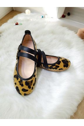 بابت قهوه ای بچه گانه چرم مصنوعی PATİK BEBE - کد 904260099