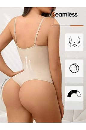 بادی بژ زنانه یقه U MİSTİRİK - کد 930972193