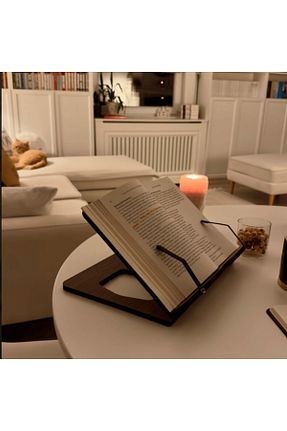 پایه کتاب قهوه ای چوب Vigo Wood - کد 471056864