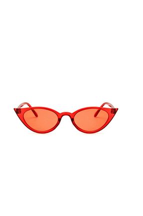 عینک آفتابی قرمز زنانه UV400 Toz Vintage - کد 40664302