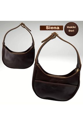 کیف دستی قهوه ای زنانه ابعاد کوچک NVSisters - کد 923653699