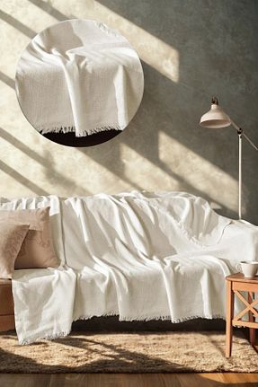 کاور مبل بژ پنبه Cottexo - کد 831820369