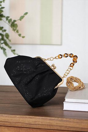 کیف دستی مشکی زنانه سایز متوسط HFKY - کد 932295495