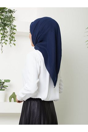 روسری سرمه ای پنبه ای nacar çarşı - کد 932320205