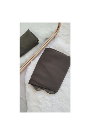 روسری خاکی شیفون MARDİYE OFFİCİAL - کد 899752758