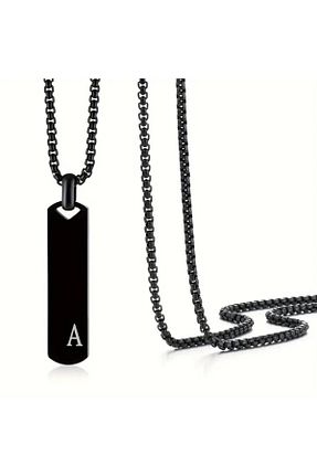 گردنبند استیل ( فولاد ) مشکی استیل (فولاد) Tudivanyu Aksesuar - کد 932379817