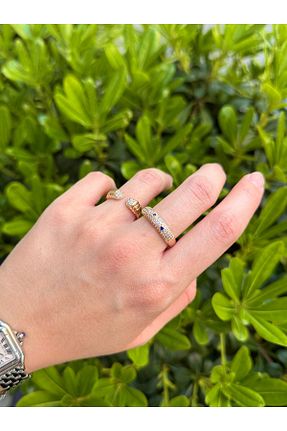انگشتر جواهر زرد زنانه زیرکن Serenity Atelier - کد 932383650