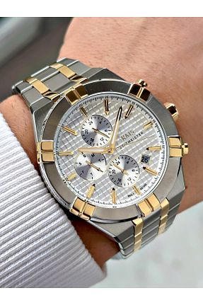 ساعت مچی سفید مردانه 41-45 میلی متر Romanson - کد 858018650