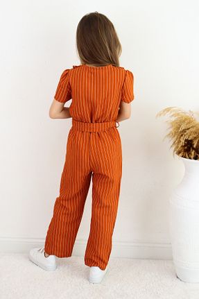 سرهمی نارنجی بچه گانه آستین کوتاه FESSHERA - کد 932945836