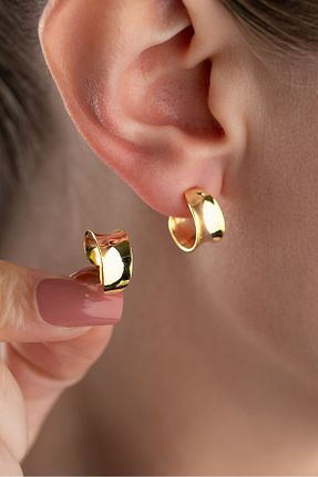 گوشواره نقره طوسی زنانه 925 عیار Silvano Jewelry - کد 932416888