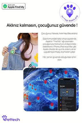 دستگاه ردیاب هوشمند طوسی Pettech - کد 932417040