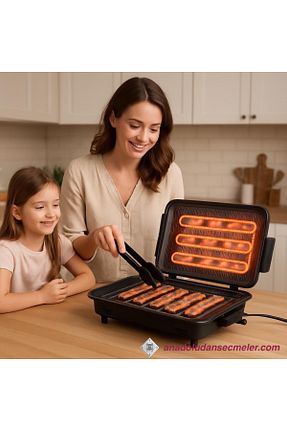 گریل برقی مشکی AVRASYA Grill - کد 933081489