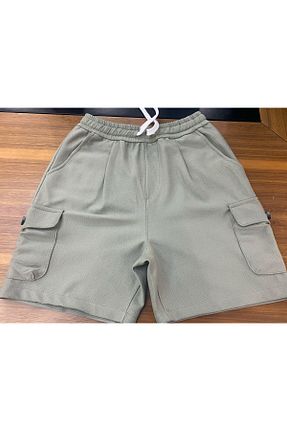 شلوارک و برمودا خاکی بچه گانه پنبه ای DEMOİSELLE - کد 933343404