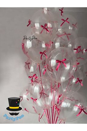 بادکنک صورتی PartyPoo - کد 932486603