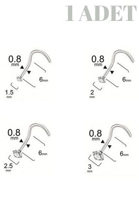 پیرسینگ طوسی Blisse Piercing - کد 932495933