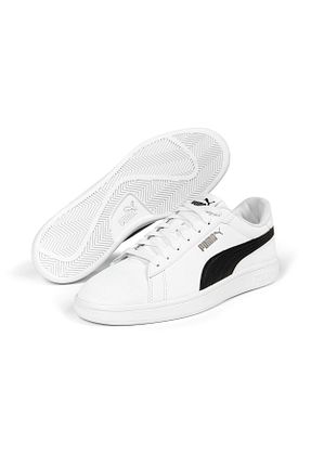 کفش اسنیکر سفید زنانه بند دار Puma - کد 736020359