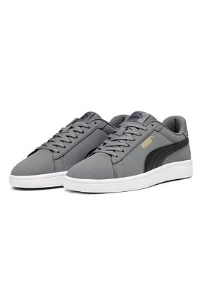 کفش اسنیکر طوسی زنانه بند دار Puma - کد 736020351