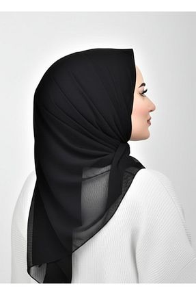 روسری مشکی پنبه ای Last For Sell - کد 929365809