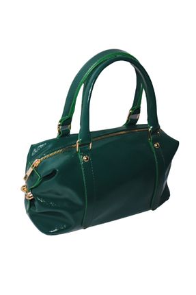 کیف دوشی سبز زنانه چرم مصنوعی VAZIRADK - کد 932528407