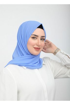 روسری آبی پنبه ای Last For Sell - کد 929365805