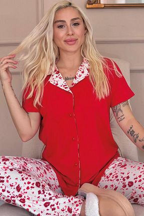ست لباس راحتی رنگی زنانه طرح دار Pijamaevi - کد 932526129