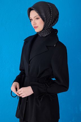 روسری رنگی کرپ ساتن ابریشم Belli - کد 927658459