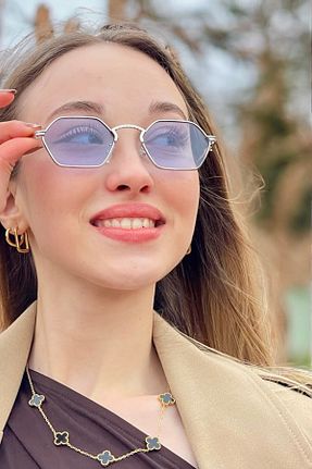 عینک آفتابی رنگی زنانه 54 TAKIPORT - کد 932527755