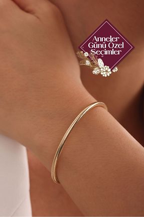 دستبند طلا طلائی زنانه 14 عیار Gianfranco - کد 771935652