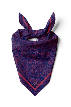 دستمال گردن رنگی پلی استر TUA - کد 927460191