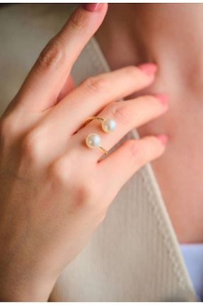 انگشتر مروارید متالیک مروارید اقیانوس monalisatoka - کد 932546104