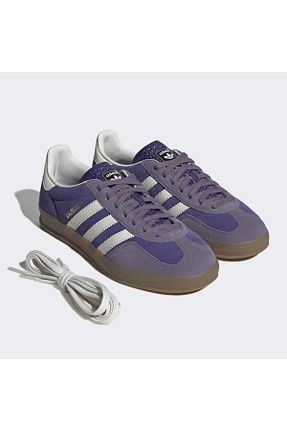 کفش اسنیکر بنفش زنانه بند دار adidas - کد 872407732