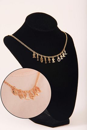 گردنبند جواهر زنانه فلزی BYBAG - کد 844983667