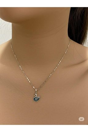 گردنبند استیل ( فولاد ) طوسی زنانه استیل ضد زنگ magische - کد 932584500