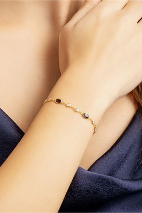 دستبند نقره صورتی زنانه 925 عیار So Chic - کد 932611765