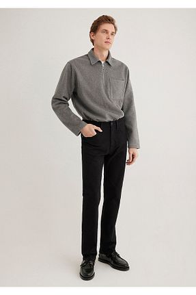 شلوار جین مشکی مردانه رگولار Mavi - کد 367330051