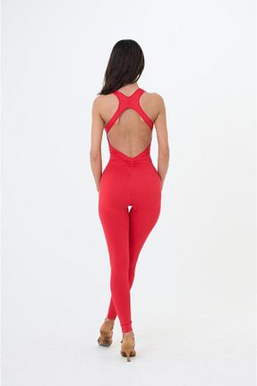 سرهمی ورزشی قرمز زنانه لیکرا DNCN - کد 928405075