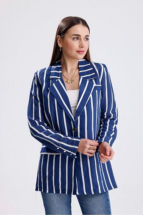کت رنگی زنانه رگولار ikomteks - کد 932645262