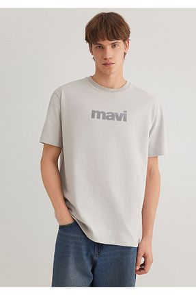 تیشرت طوسی مردانه یقه دوچرخه Mavi - کد 903166567