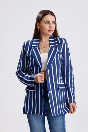 کت رنگی زنانه رگولار ikomteks - کد 932645262
