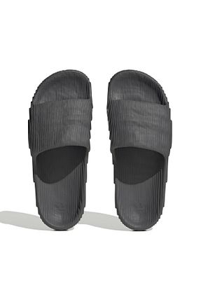 دمپائی طوسی مردانه پاشنه تخت adidas - کد 757940474